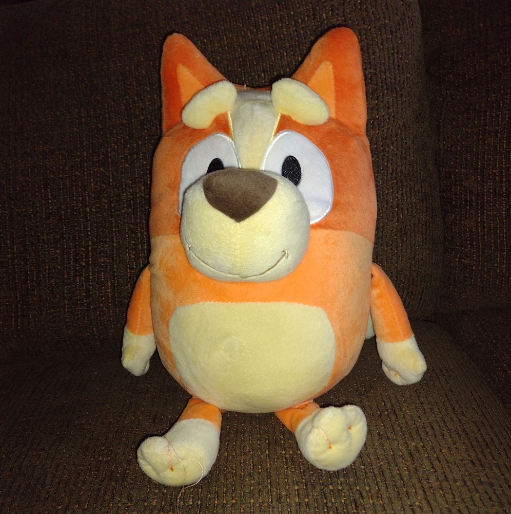 Bingo bluey plush medium sized stuffed animal toy